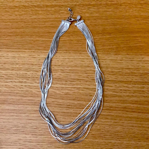 Jewelry - 106. Beautiful silver adjustable necklace